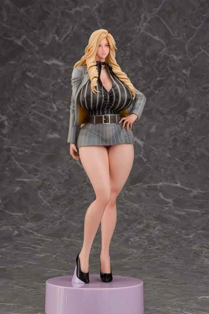 Gal Ane Shachou to Harem Office PVC Figure 1/7 Nishigori Ai (Grey Suit Ver.) Wholesome Ver. 26 cm