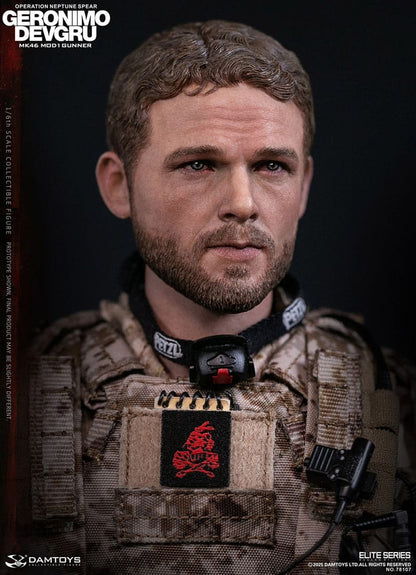 Modern Military Action Figure 1/6 Geronimo Devgru - MK46 MOD1 Gunner (Operation Neptune Spear) 30 cm