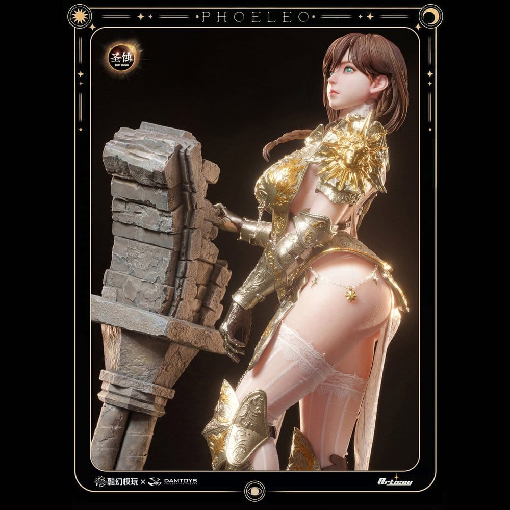 Deity Erosion Action Figure 1/6 Hwit ole-Phoeleo (Sculpted Hair Version) 30 cm