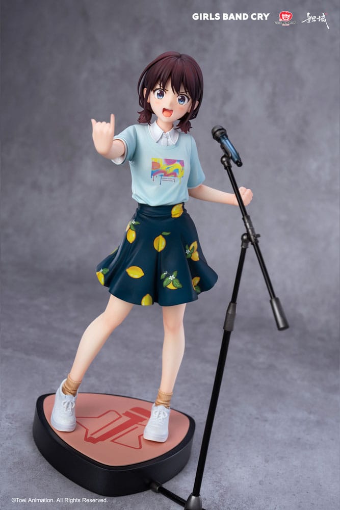 Girls Band Cry Natsu wo Mankitsu shite Sakebe Series No. 1 PVC Statue 1/7 Nina Iseri 24 cm Statues