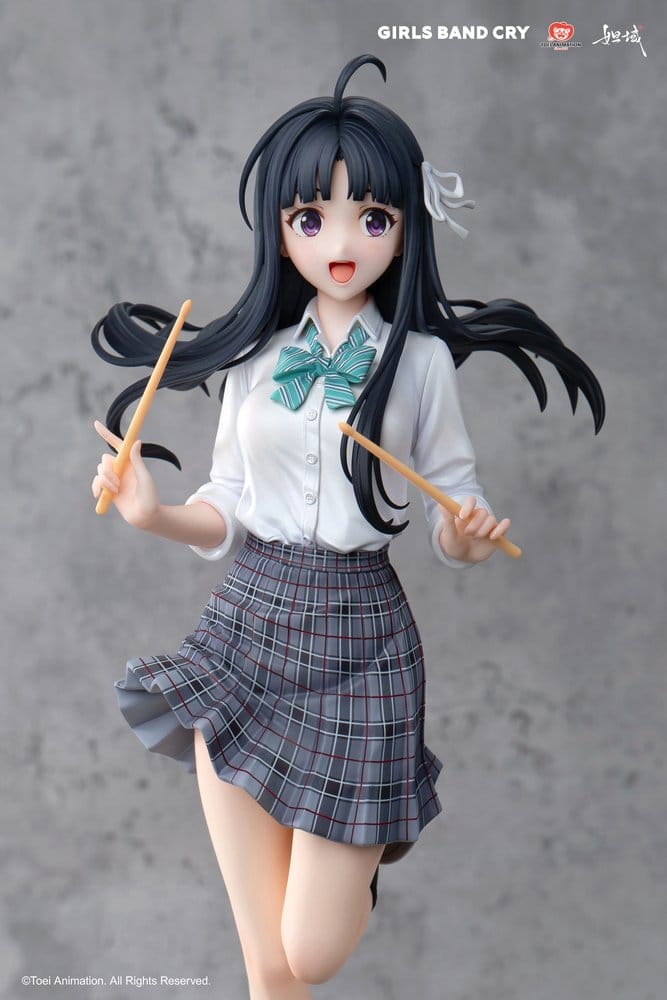 Girls Band Cry Natsu wo Mankitsu shite Sakebe Series No. 2 PVC Statue 1/7 Subaru Awa 26 cm
