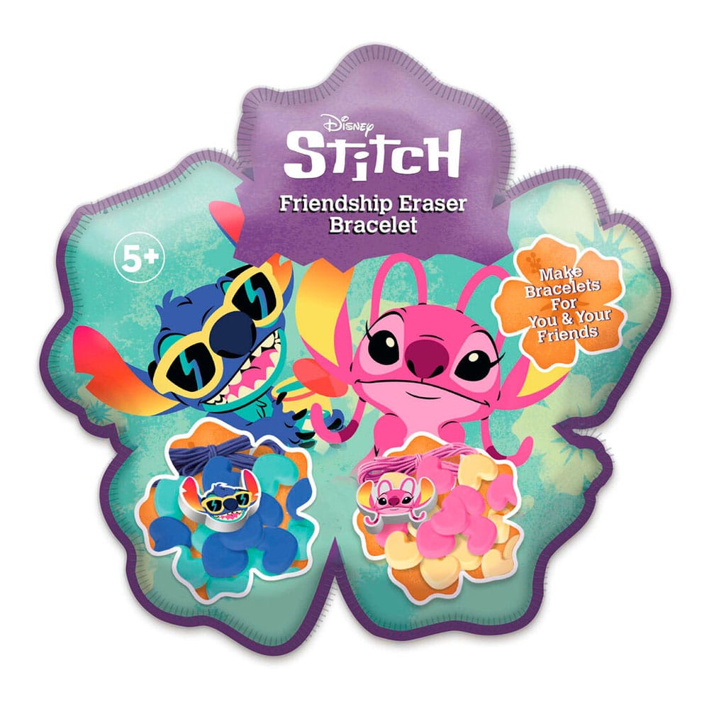 Lilo & Stitch Friendship-Eraser-Bracelets Display (6) - FanofThings.co.uk