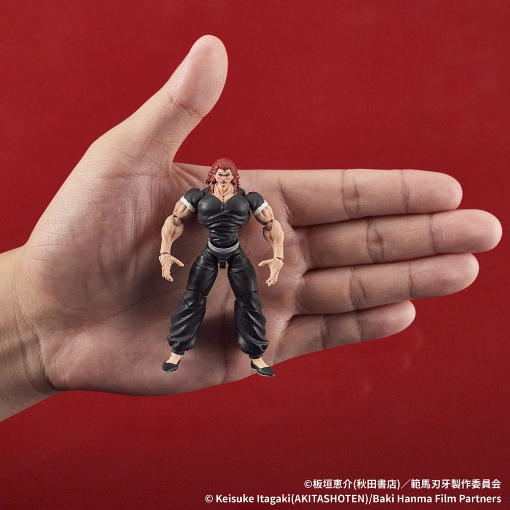 Baki Hanma Digaction Action Figure Yujiro Hanma 7 cm