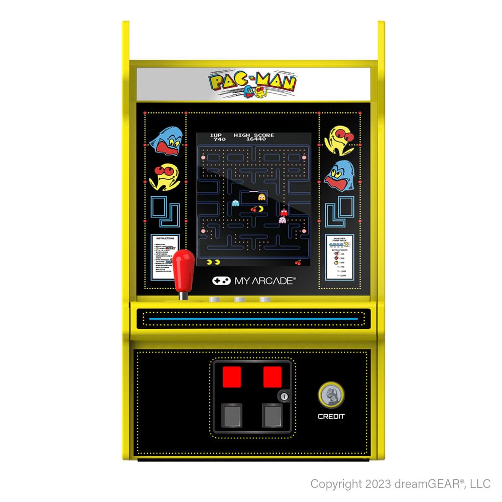 Pac-Man Portable Retro Arcade Micro Player Pro