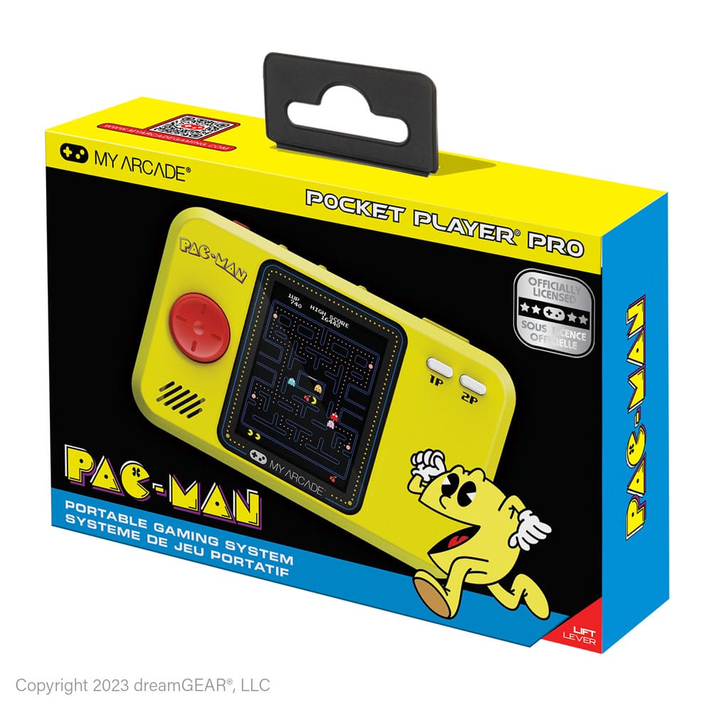 Pac-Man Portable Gaming System Pocket Player Pro