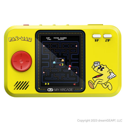 Pac-Man Portable Gaming System Pocket Player Pro My Arcade