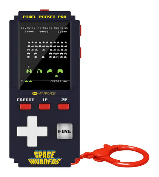 Space Invaders Portable Gaming System Pixel Pocket Pro Gadgets