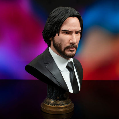 John Wick Legends in 3D Bust 1/2 Chapter 2 25 cm Diamond Select