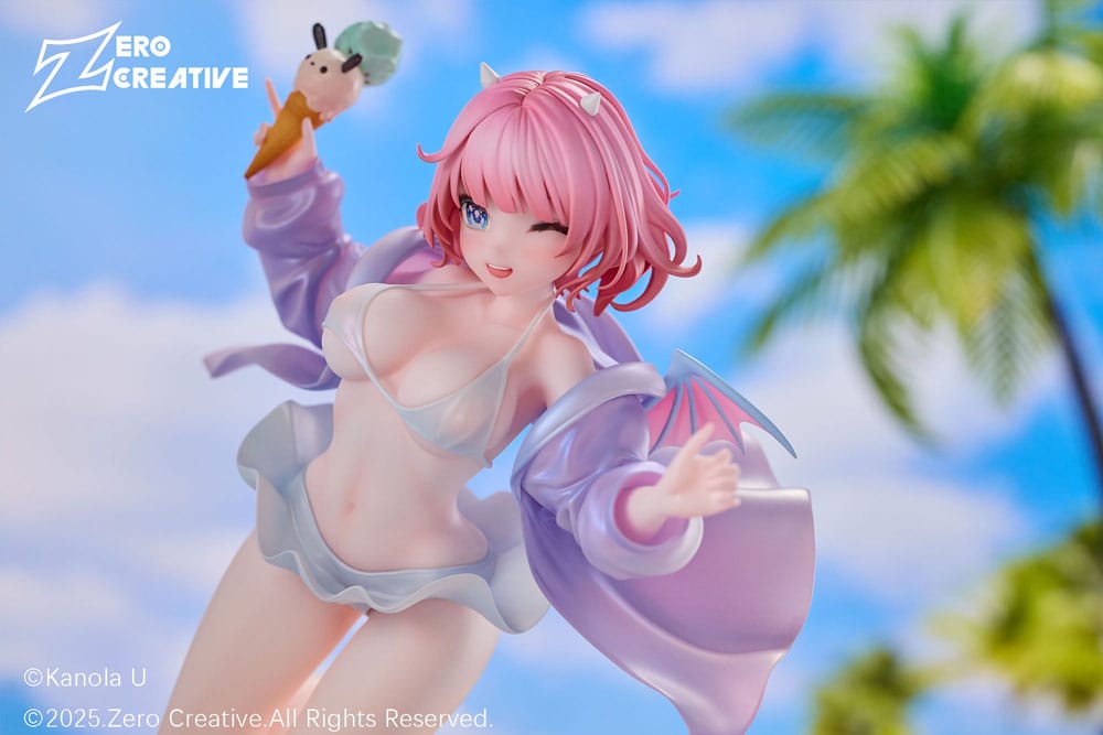 Original Character PVC Statue 1/7 Summer! Bikini! Cutie! 21 cm