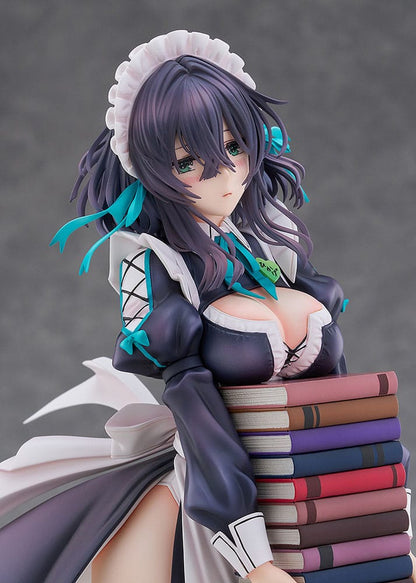 Original Illustration PVC Statue 1/6 Maid Maison Hanikami Kanojo Hikage Chigami Illustration by Piromizu 28 cm