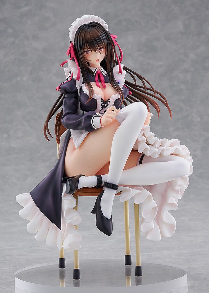 Hanikami Kanojo PVC Statue 1/6 Maid Maison Kasane Minazumi Illustration by Piromizu 21 cm DMM Factory