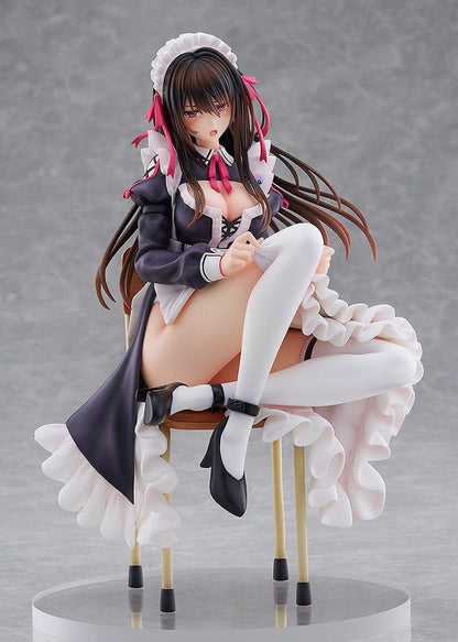 Hanikami Kanojo PVC Statue 1/6 Maid Maison Kasane Minazumi Illustration by Piromizu 21 cm DMM Factory