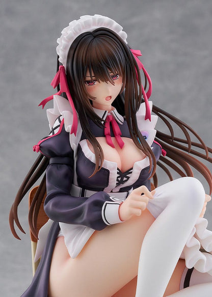 Hanikami Kanojo PVC Statue 1/6 Maid Maison Kasane Minazumi Illustration by Piromizu 21 cm DMM Factory