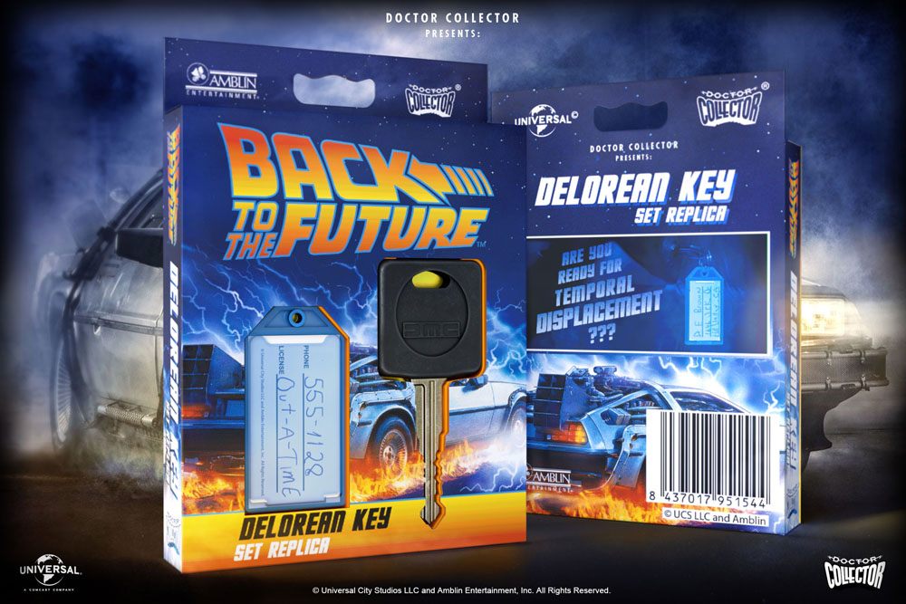 Back To The Future Replica 1/1 DeLorean Key Doctor Collector