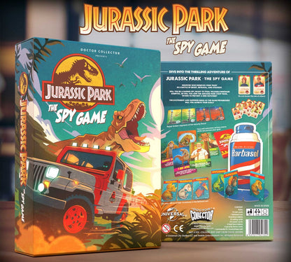 Jurassic Park Hidden Role Game The Spy Game *English Version*