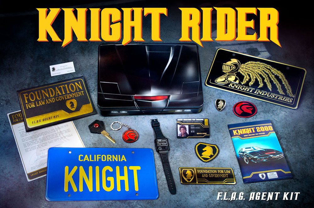 Knight Rider Gift Box F.L.A.G Agent Kit Doctor Collector