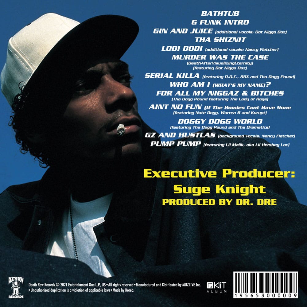Snoop Doggy Dog - Doggystyle KiT Album Premium Death Row Records