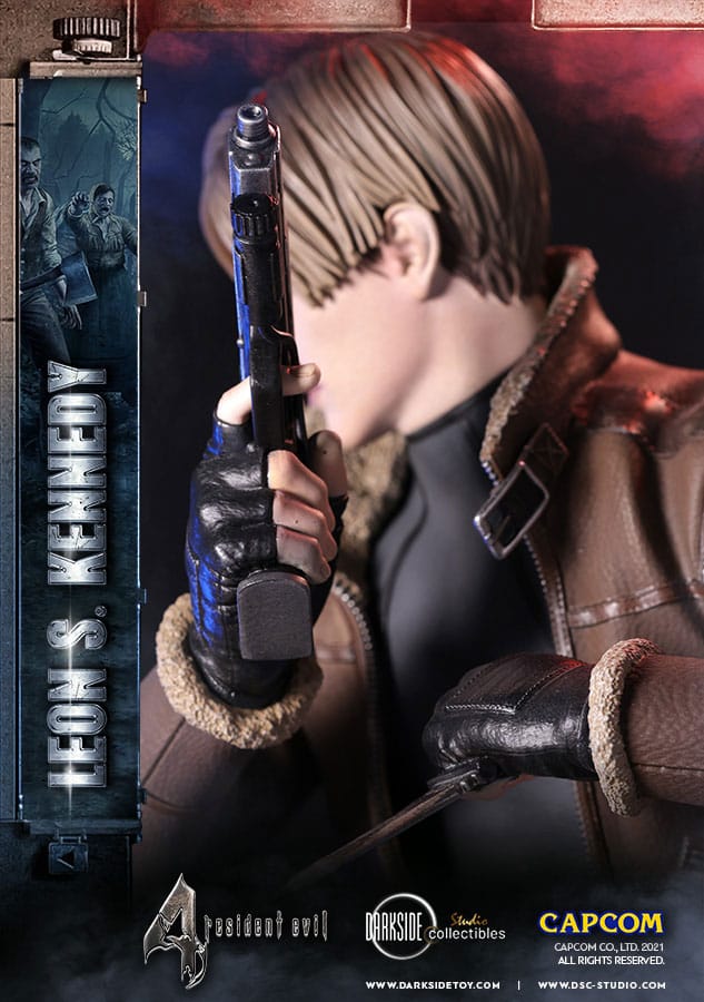 Resident Evil Premium Statue Leon Kennedy 50 cm - FanofThings.co.uk