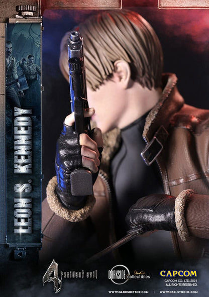 Resident Evil Premium Statue Leon Kennedy 50 cm - FanofThings.co.uk