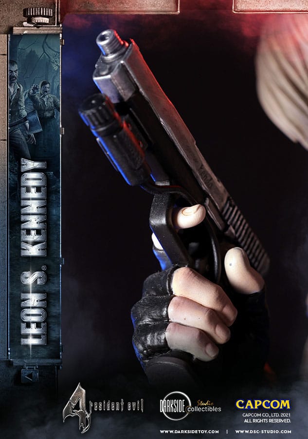 Resident Evil Premium Statue Leon Kennedy 50 cm - FanofThings.co.uk