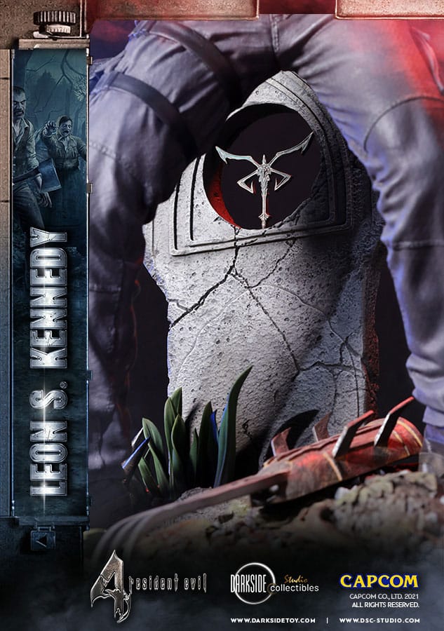 Resident Evil Premium Statue Leon Kennedy 50 cm - FanofThings.co.uk