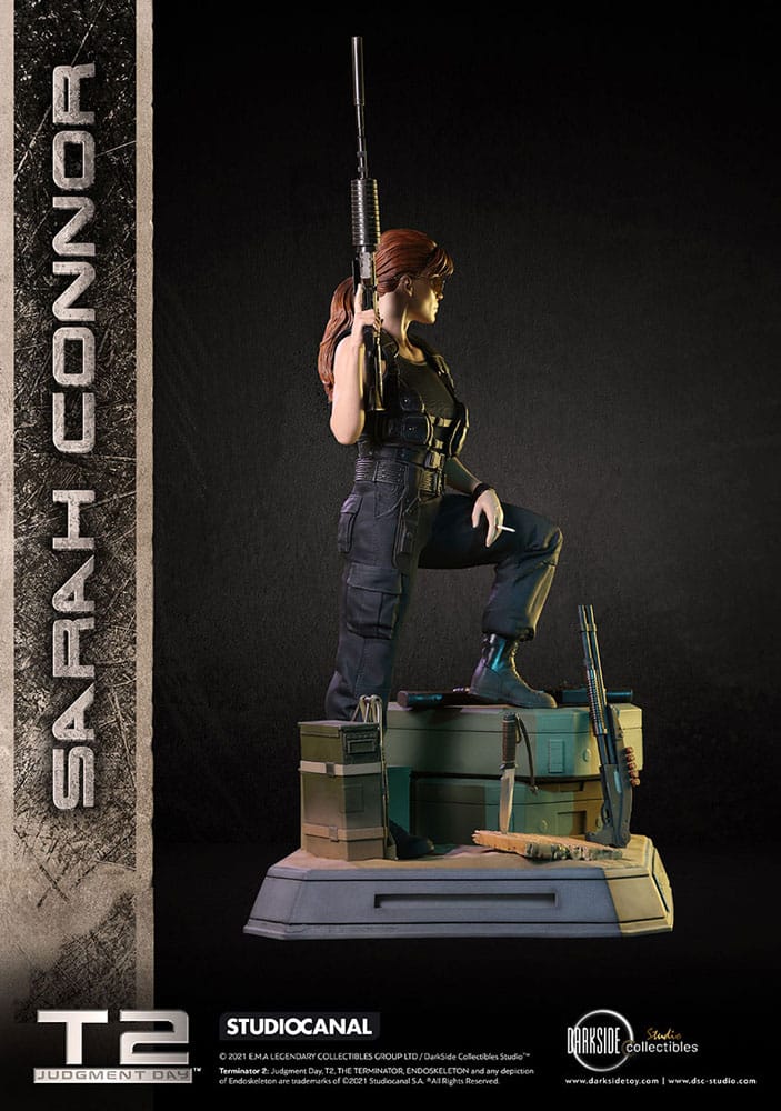 Terminator 2 Judgement Day Premium Statue 1/3 Sarah Connor T2 30th Anniversary Edition 71 cm Statues