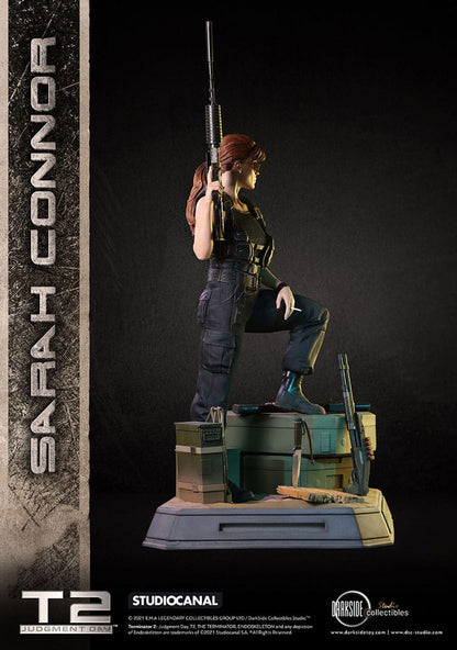 Terminator 2 Judgement Day Premium Statue 1/3 Sarah Connor T2 30th Anniversary Edition 71 cm Statues
