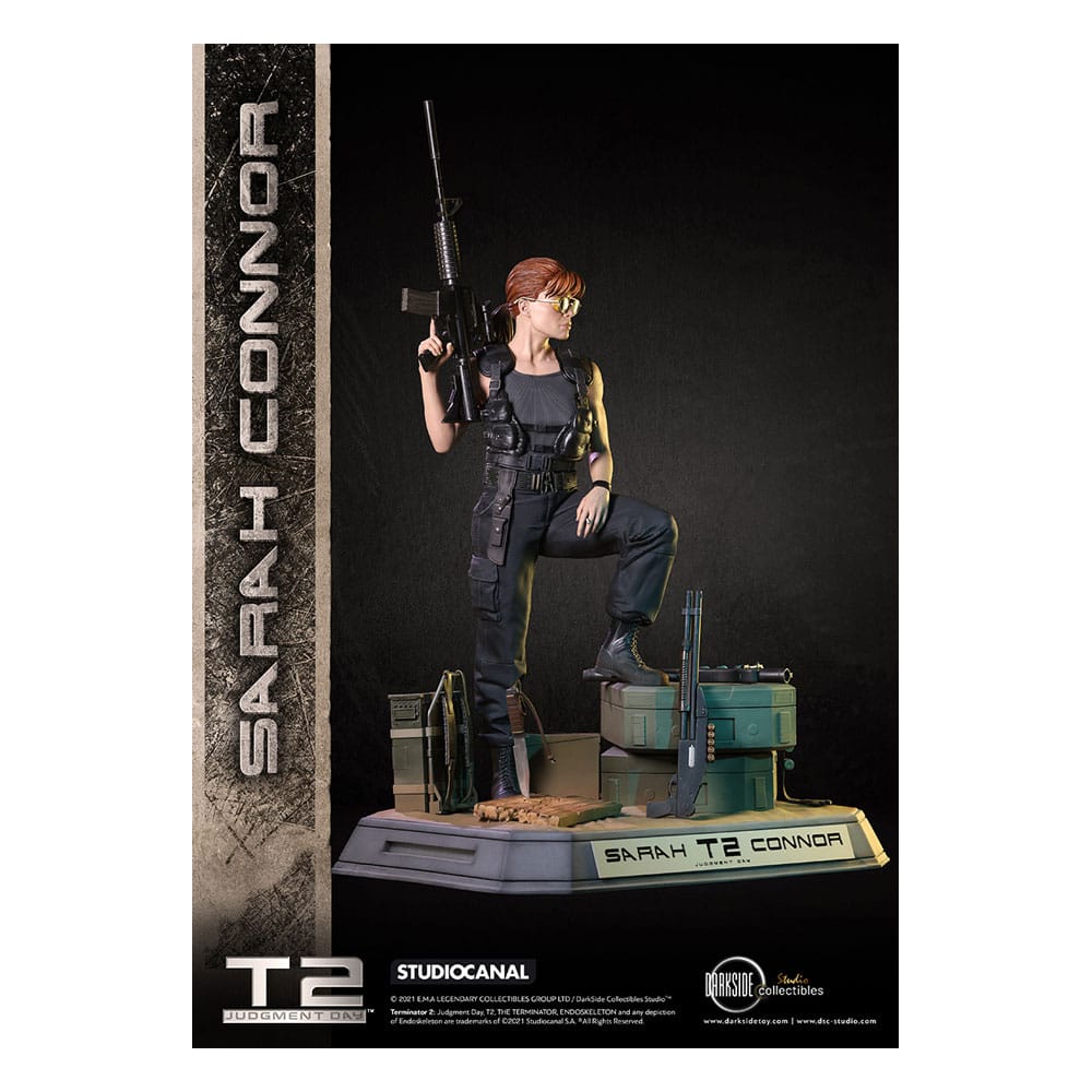 Terminator 2: Judgement Day 30th Anniversary Statue Sarah Connor 1/3 Exclusive 71 cm - FanofThings.co.uk