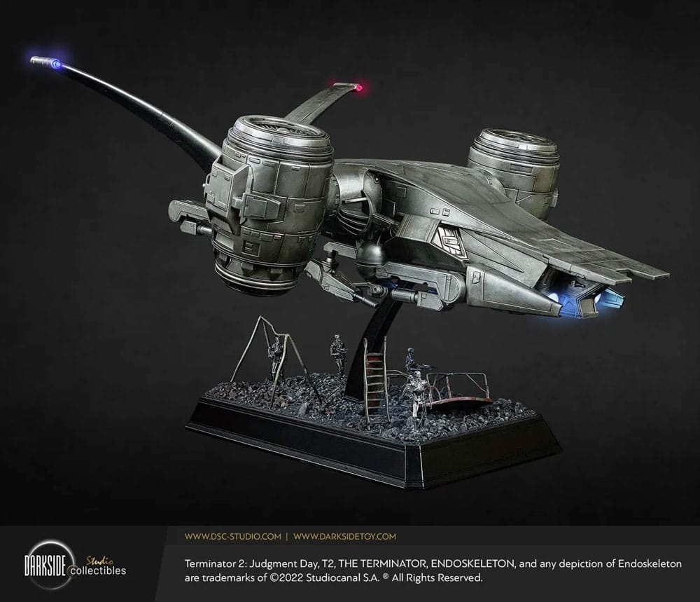 Terminator 2 Judgment Day Replica Aerial Hunter Killer 30th Anniversary Edition 60 cm - FanofThings.co.uk