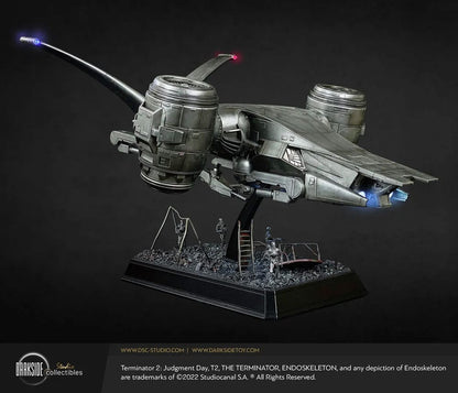 Terminator 2 Judgment Day Replica Aerial Hunter Killer 30th Anniversary Edition 60 cm - FanofThings.co.uk
