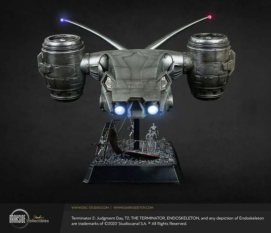Terminator 2 Judgment Day Replica Aerial Hunter Killer 30th Anniversary Edition 60 cm - FanofThings.co.uk