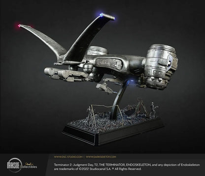 Terminator 2 Judgment Day Replica Aerial Hunter Killer 30th Anniversary Edition 60 cm - FanofThings.co.uk