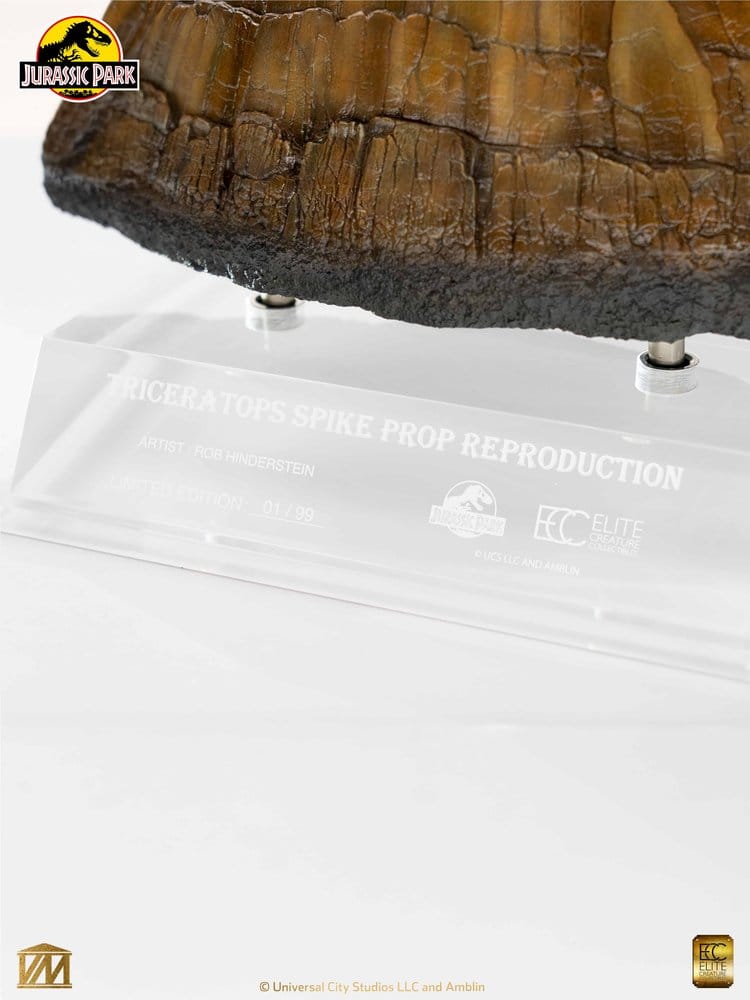 Jurassic Park Statue Triceratops Spike Prop (Reproduction) 19 cm Elite Creature Collectibles