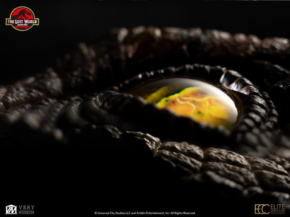 The Lost World: Jurassic Park Replica Bust Male Velociraptor Eye Prop 23 cm Elite Creature Collectibles