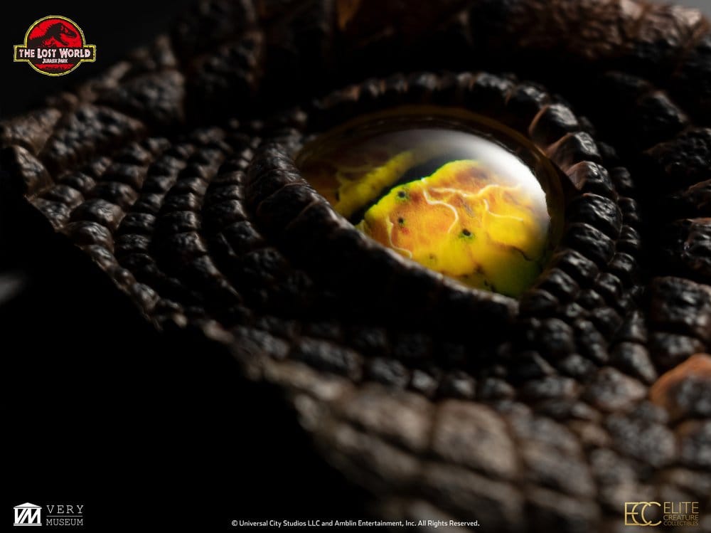 The Lost World: Jurassic Park Replica Bust Male Velociraptor Eye Prop 23 cm Elite Creature Collectibles