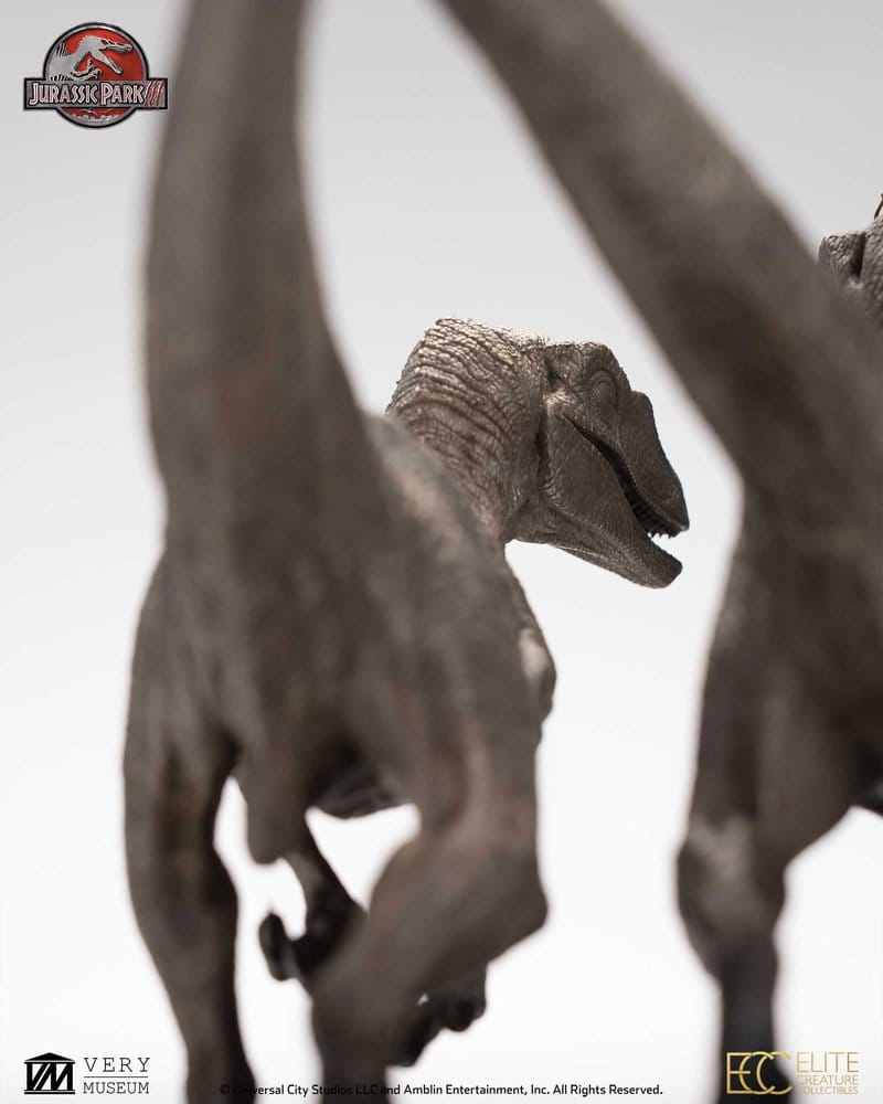 Jurassic Park Statue 1/8 Pair of Velociraptors 30 cm
