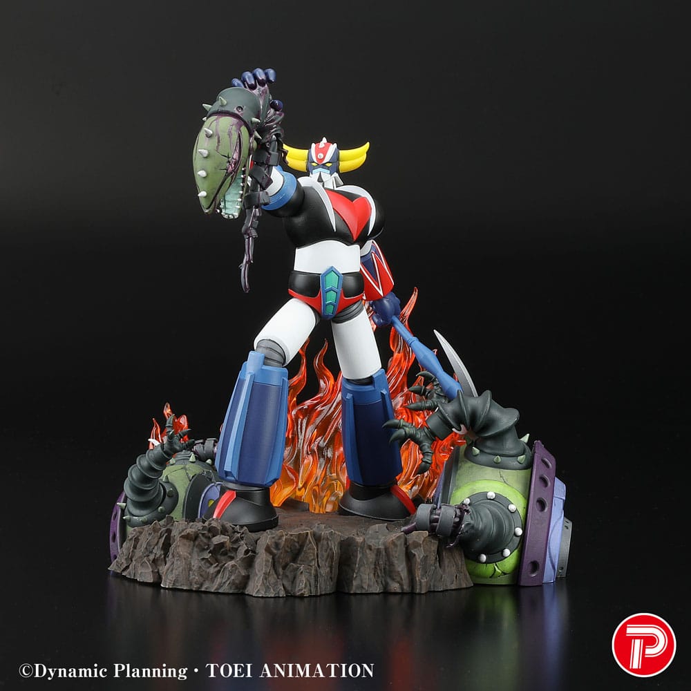 Grendizer Scene Selection 01 PVC Statue Grendizer a cry of Victory 14 cm Plex