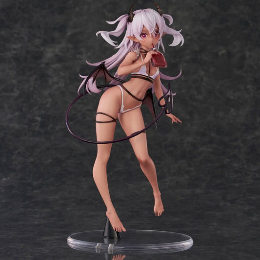 Original Character PVC Statue Dusky-Skinned Vampire Yoru-chan Illustration by Yukimiya Yuge 28 cm - FanofThings.co.uk