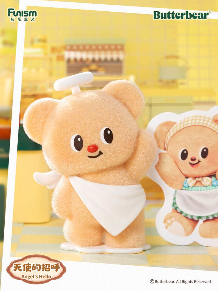 Butterbear Operating Day Series Mini Figures 9 cm Display (8) Elska