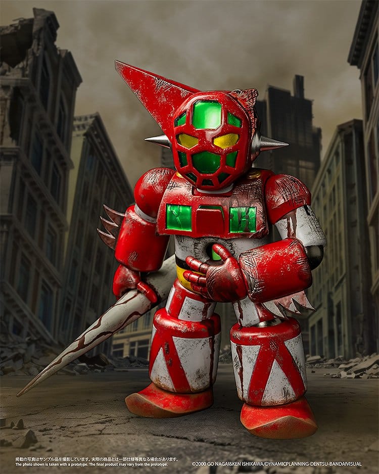 Shin Getter Robo vs Neo Getter Robo Chibi Creature Vinyl Figure First Getter Robo-1 (The Final Battle in New York) 17 cm