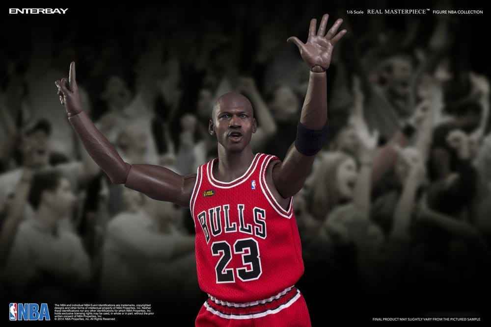 NBA Collection Real Masterpiece Actionfigur 1/6 Michael Jordan Series 2 (Road Jersey Edition) 33 cm