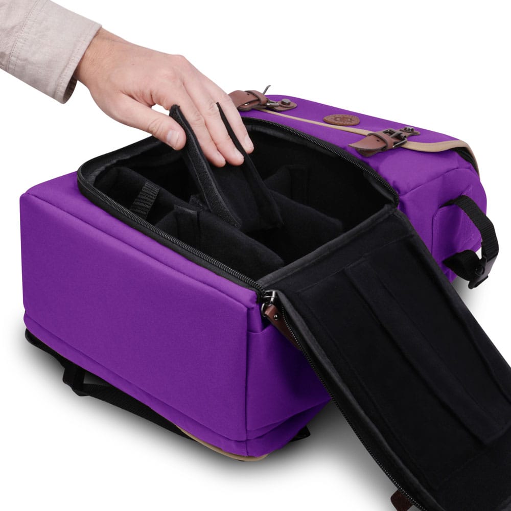 Enhance TCG Series Trading Card Backpack Designer Edition Purple Full-size