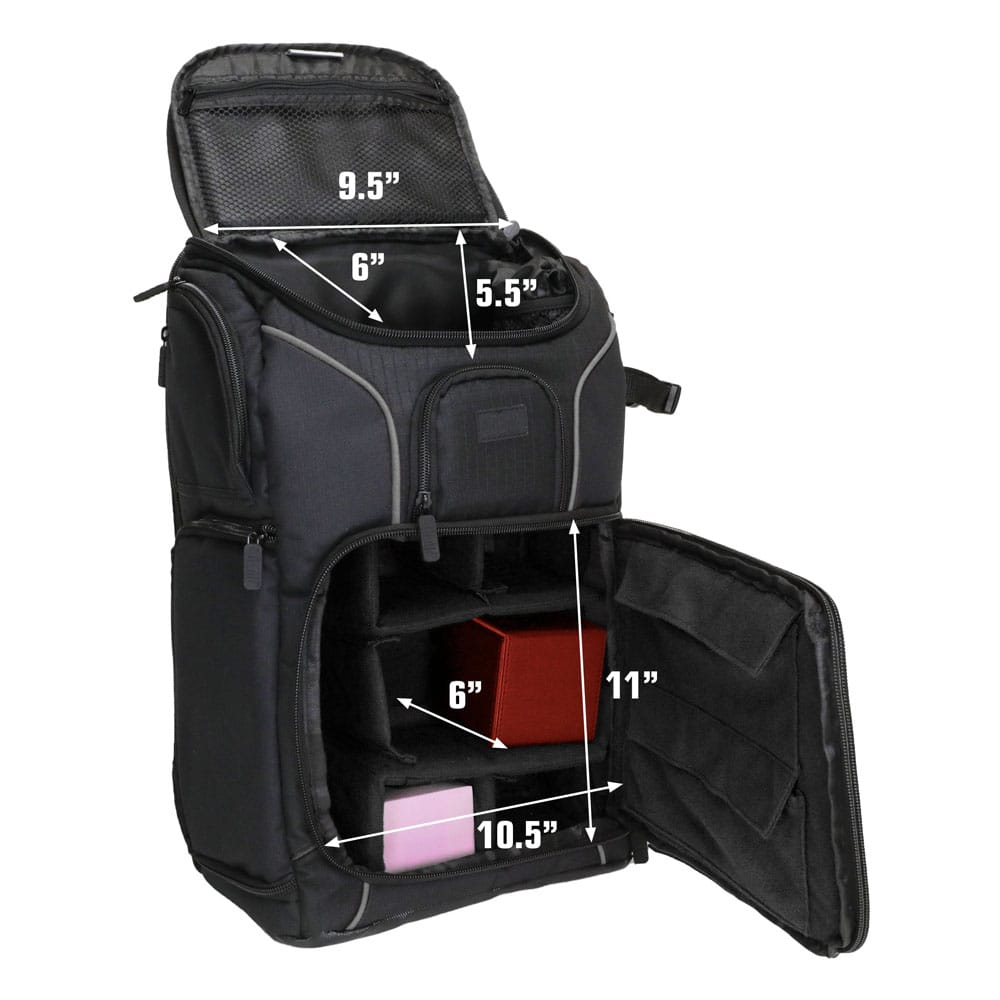 USA Gear MTG Backpack Black