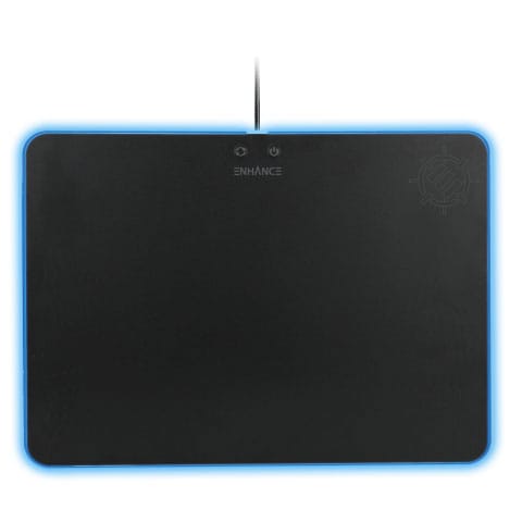 Enhance LED Mouse Pad Black Mouse pads