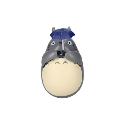 My Neighbor Totoro Round Bottomed Figurine Big Totoro with leaf 7 cm Semic