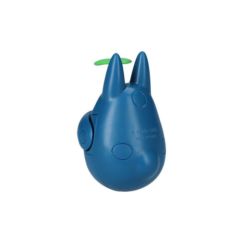 My Neighbor Totoro Round Bottomed Figurine Mid Totoro with leaf 6 cm Semic