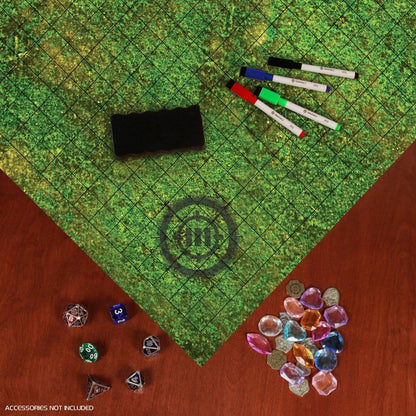 Enhance Tabletop Grid Mat Campaign Kit DnD green Enhance