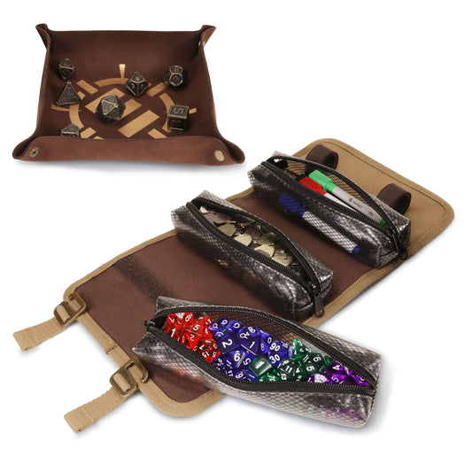 Enhance Board Game Canvas Dice Roll Case Bags