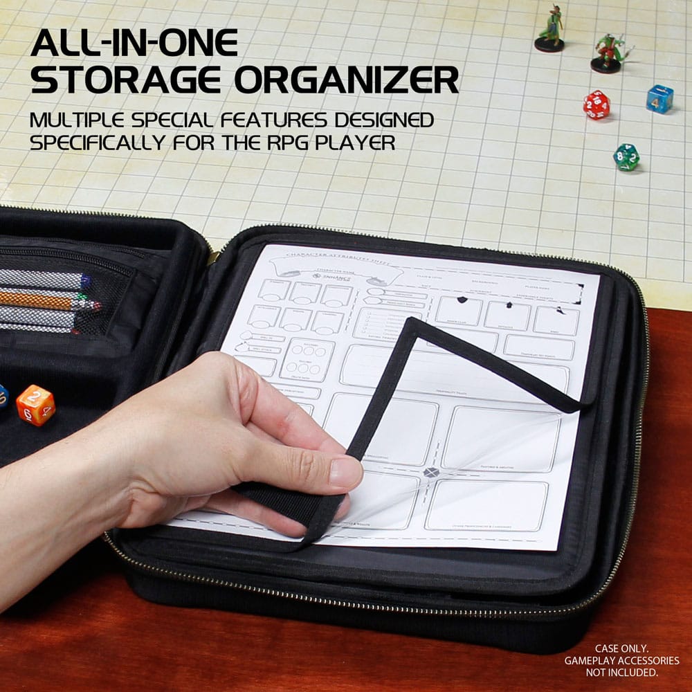 Enhance RPG Series Organizer Case Black Dice accessories