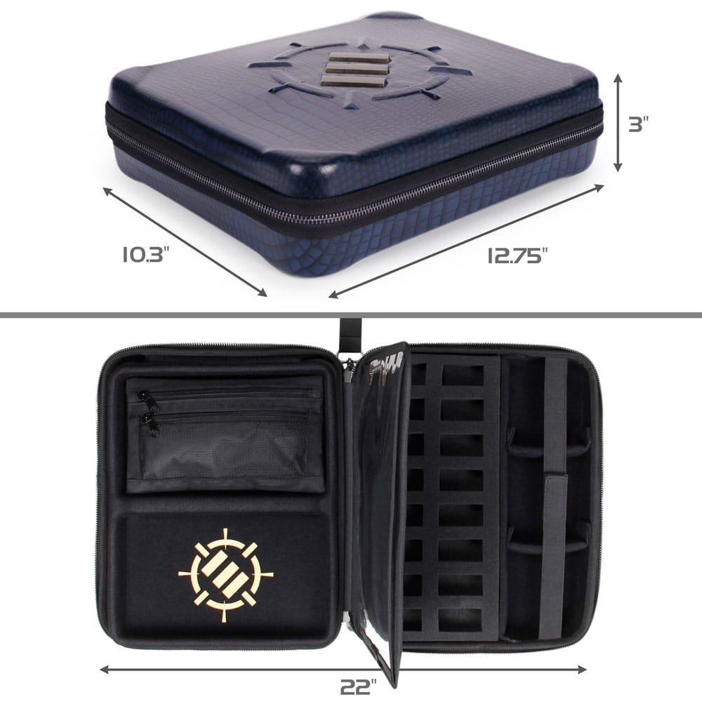Enhance RPG Series Collector's Edition Organizer Case Blue